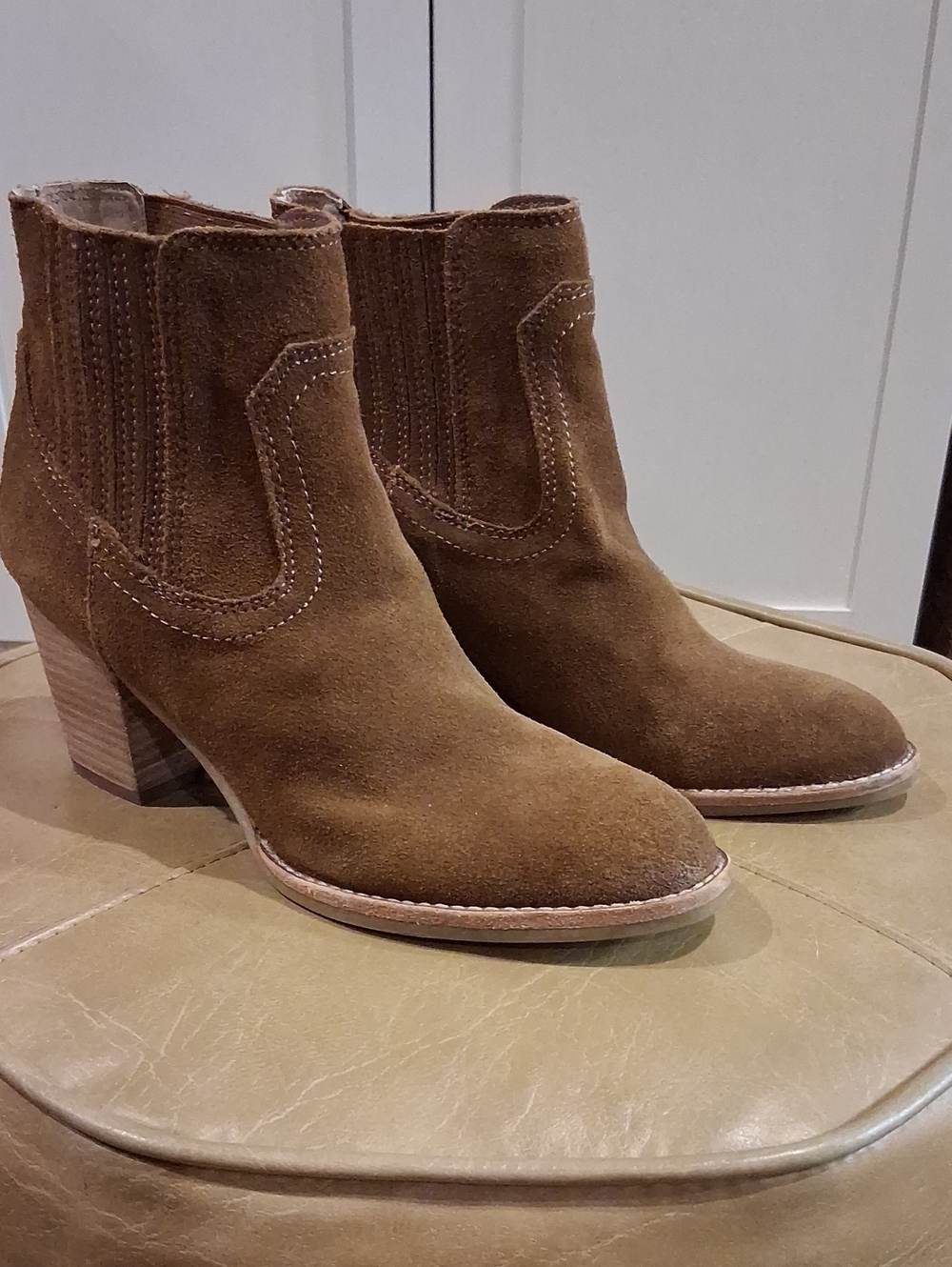 DOLCE VITA Brown Suede Ankle Boots - Women